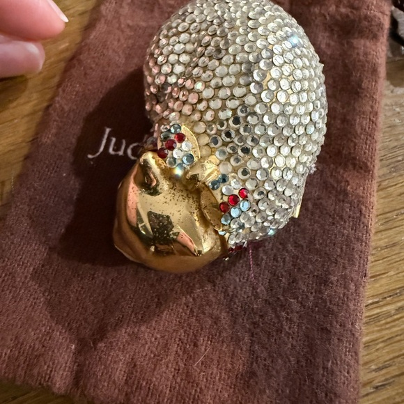 Judith Leiber Crystal Cat Pill Box - Picture 6 of 10